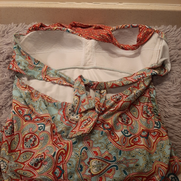 Antonio Melani Bandeau Tankini Size Large - Picture 6 of 9
